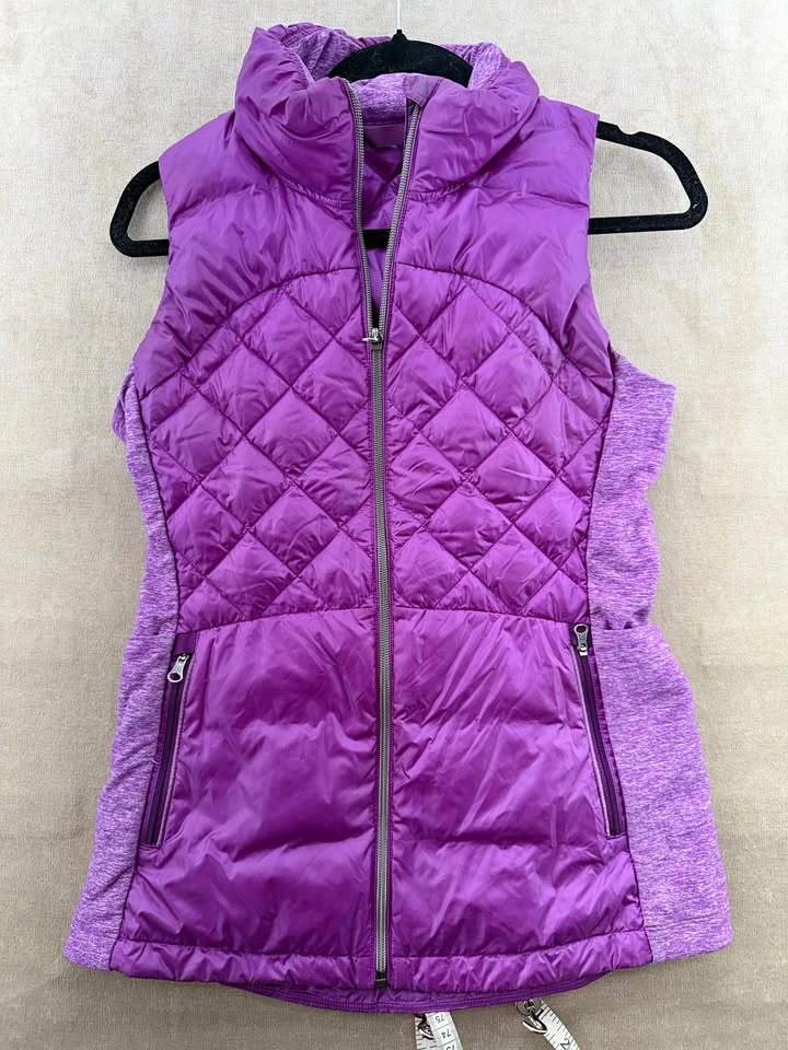 Lululemon Down For A Run Vest - Tender Violet - Size 6