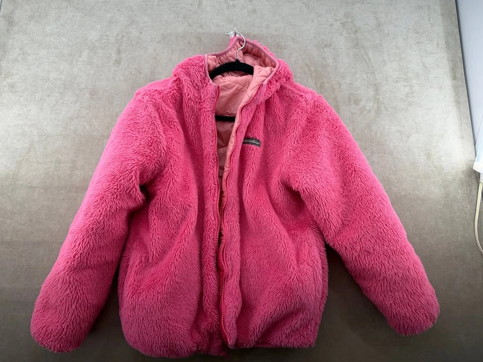 Eddie Bauer Kids Reversible Hooded Puffer Jacket - Pink - XL - photo 5
