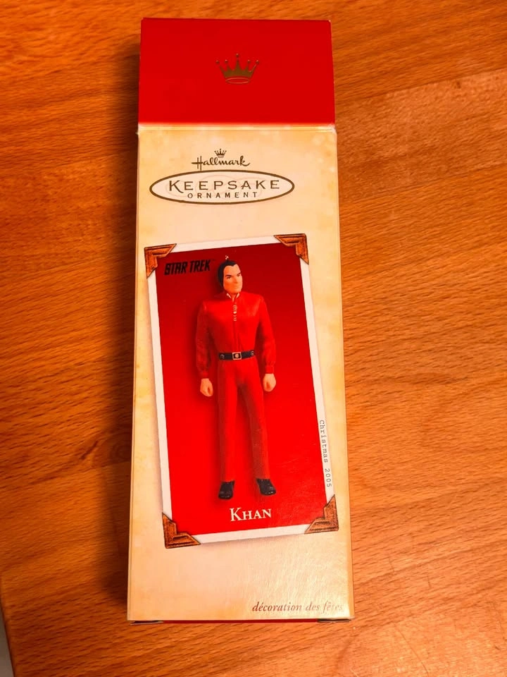 2005 Hallmark Keepsake Ornament - Star Trek "Khan" (With Box & C - photo 3