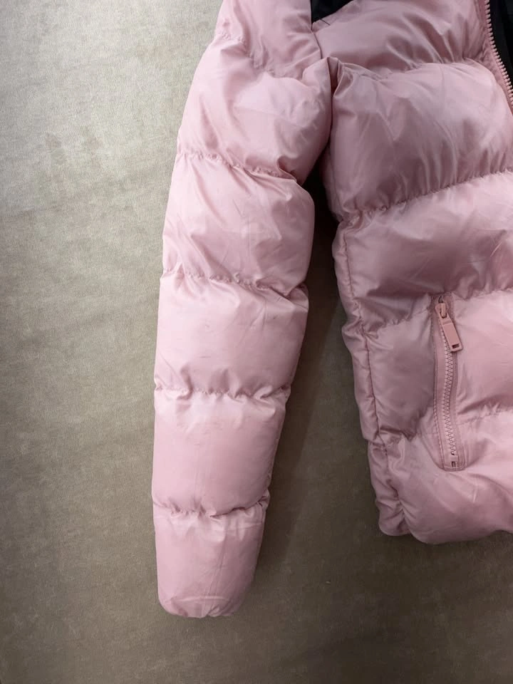 Bench Girls Kaylee Winter Jacket Pink & Black Puffer Size 13-14 - photo 3