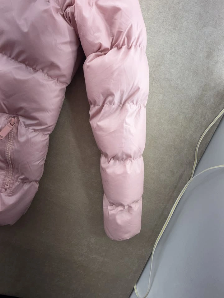 Bench Girls Kaylee Winter Jacket Pink & Black Puffer Size 13-14 - photo 4