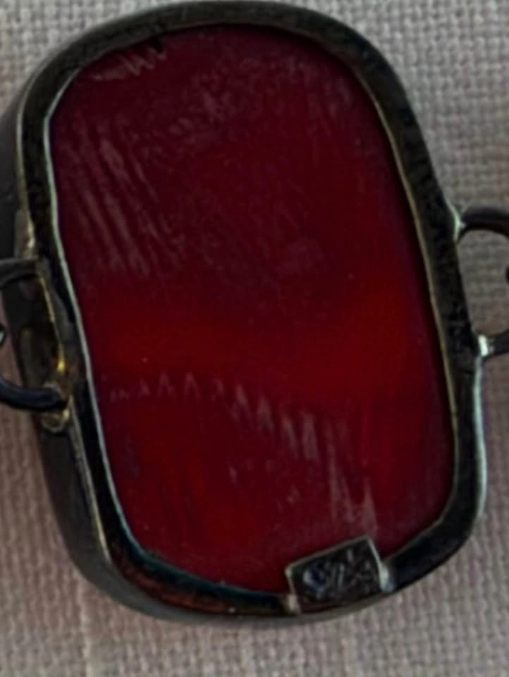 Vintage Genuine Red Sponge Coral & 925 Sterling Silver Bracelet - photo 4