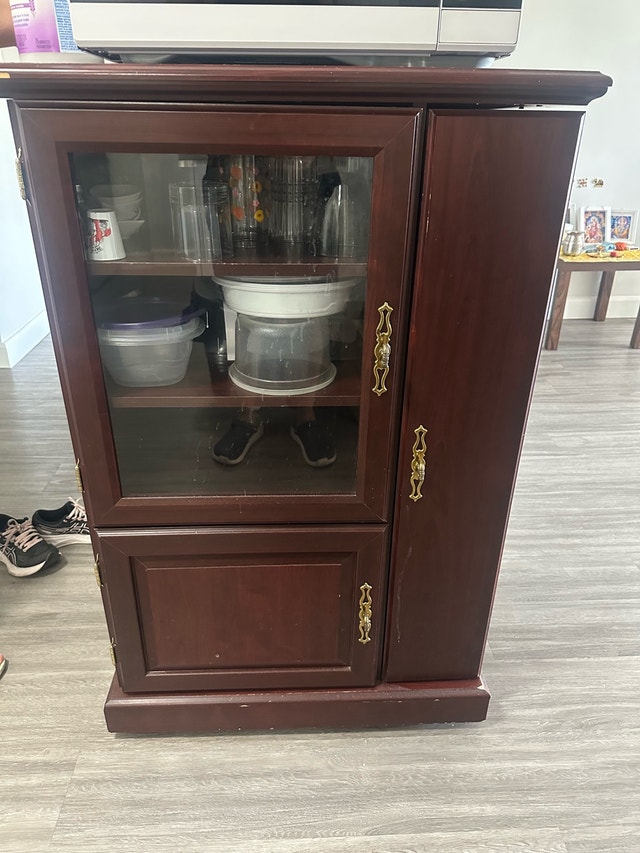 Cabinet-Wooden used
