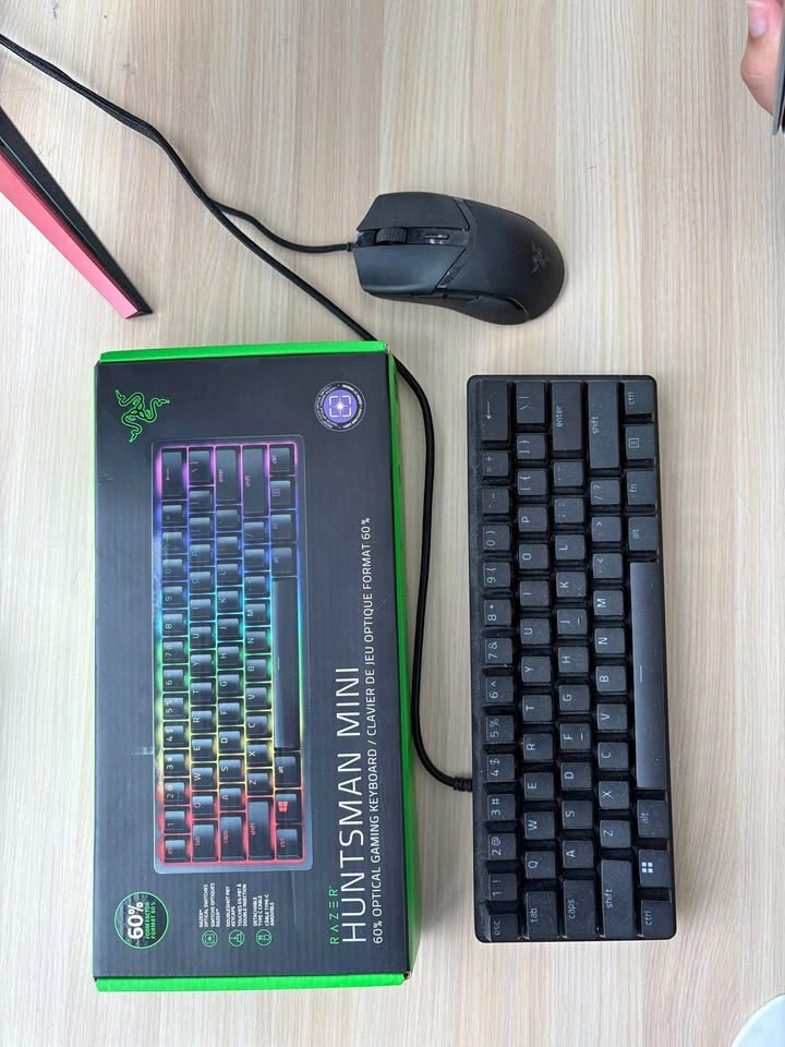 Razer Huntsman Mini 60% Keyboard and Mouse