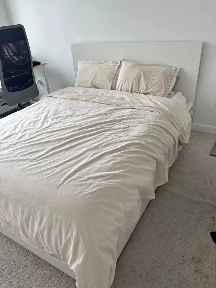 IKEA MALM Bed Frame with 2 Storage Drawers