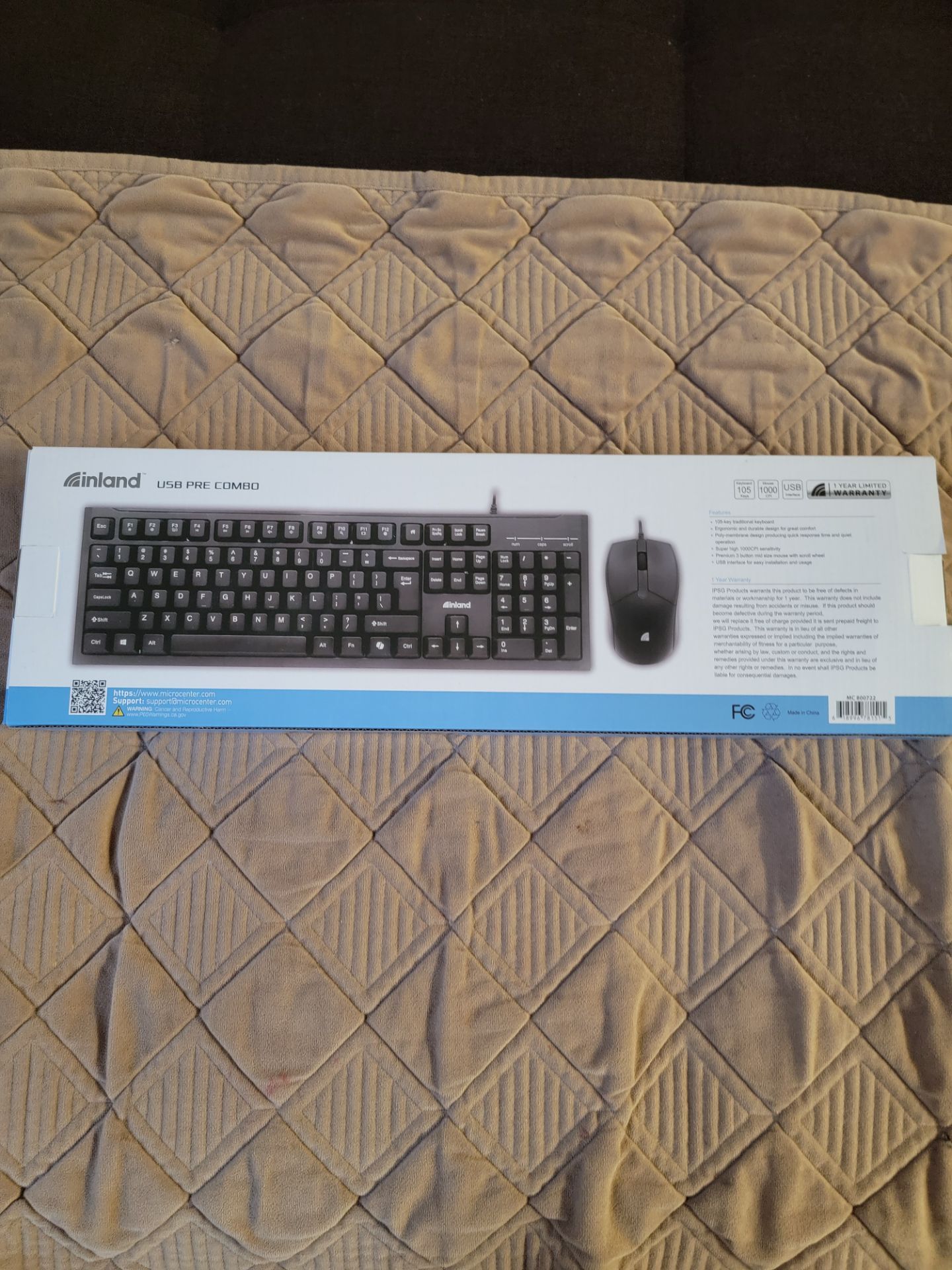 Inland USB Pro Combo Keyboard and Mouse - photo 2