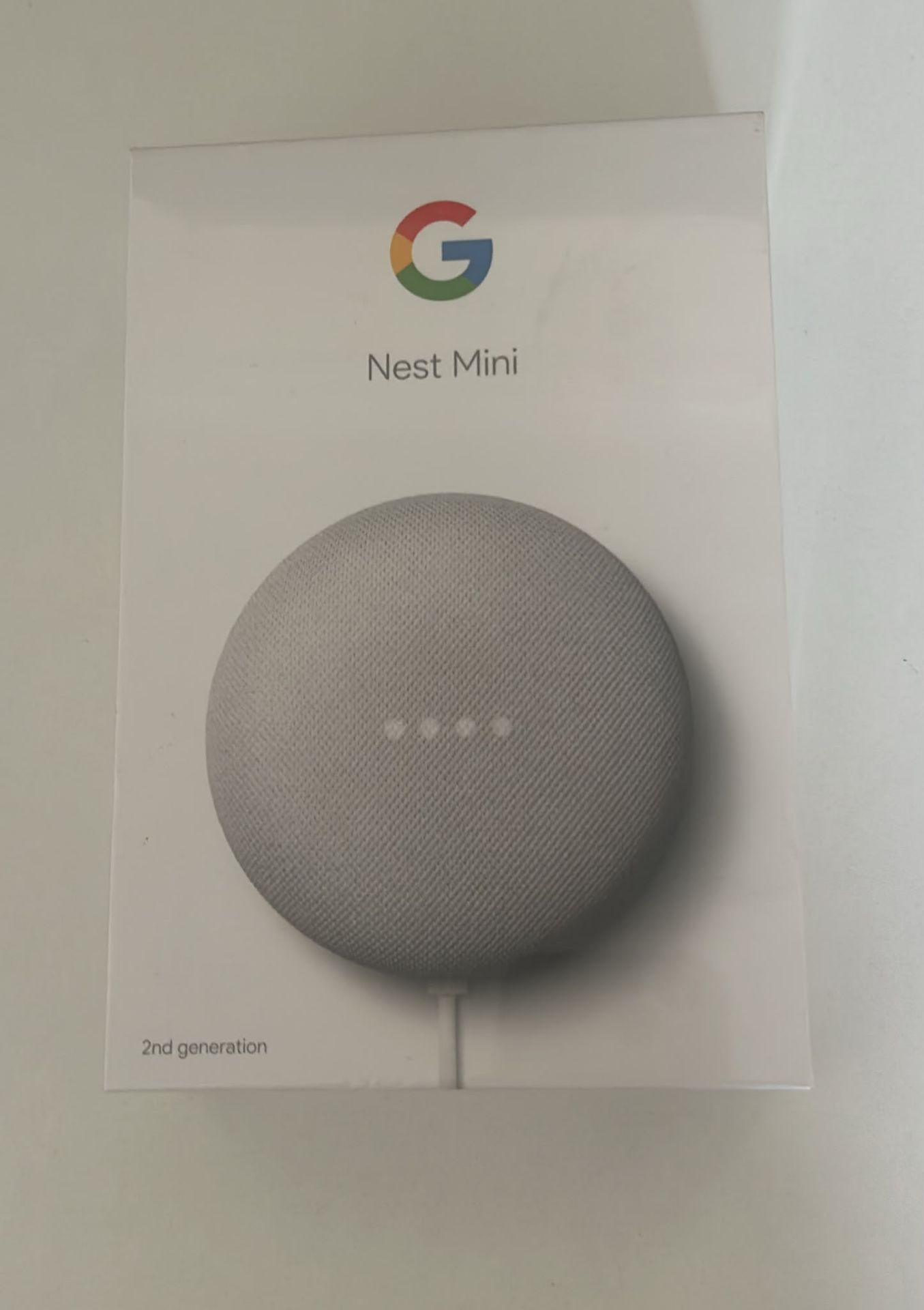 Google Nest Mini 2nd Generation Smart Speaker