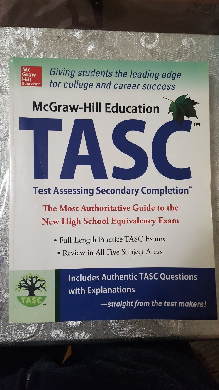 TASC, GED preparation book