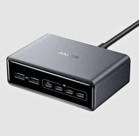 Anker Prime Charger 200W 6 Port GaN