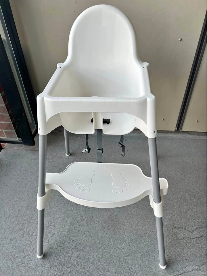 IKEA ANTILOP High Chair with Ireka Footrest
