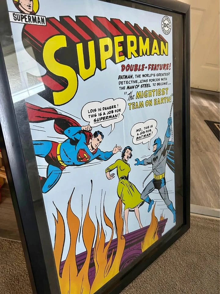 Superman Framed Print
