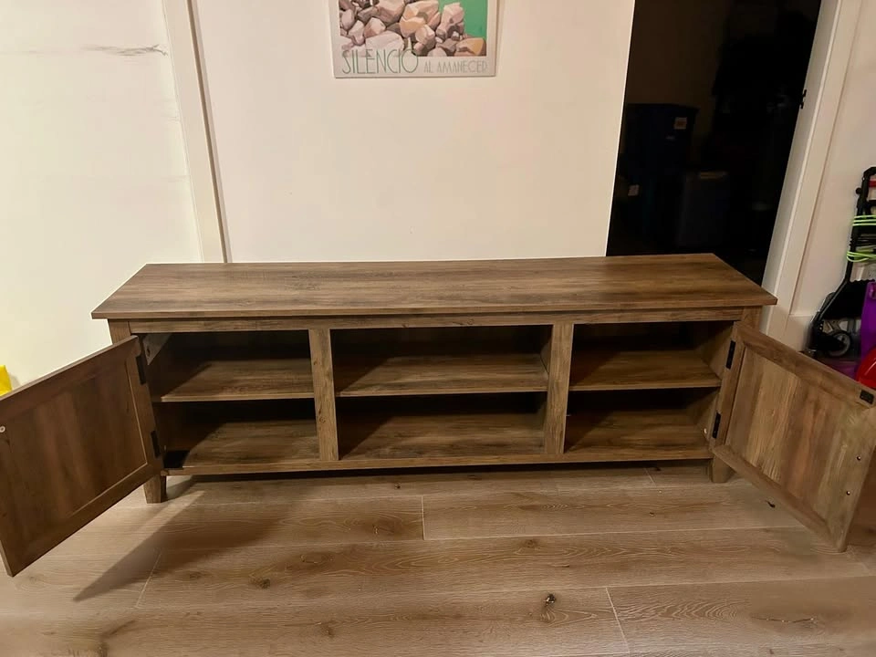 Modern Oak TV Stand 70" - photo 3