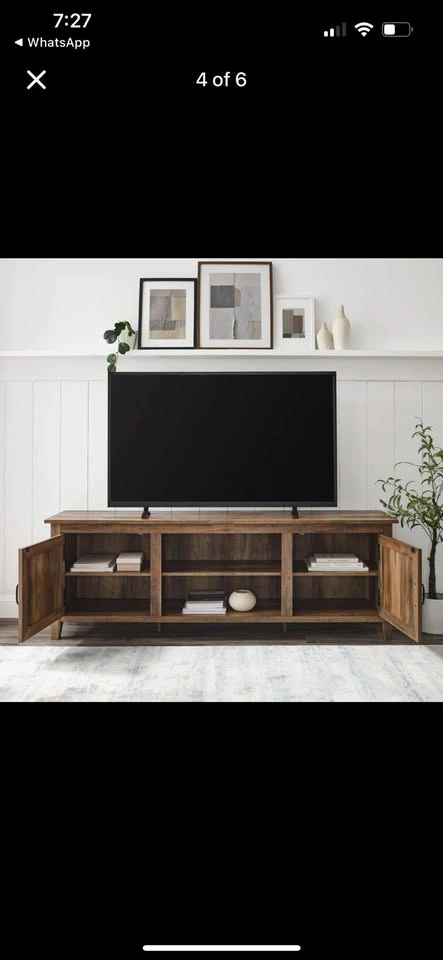 Modern Oak TV Stand 70" - photo 4