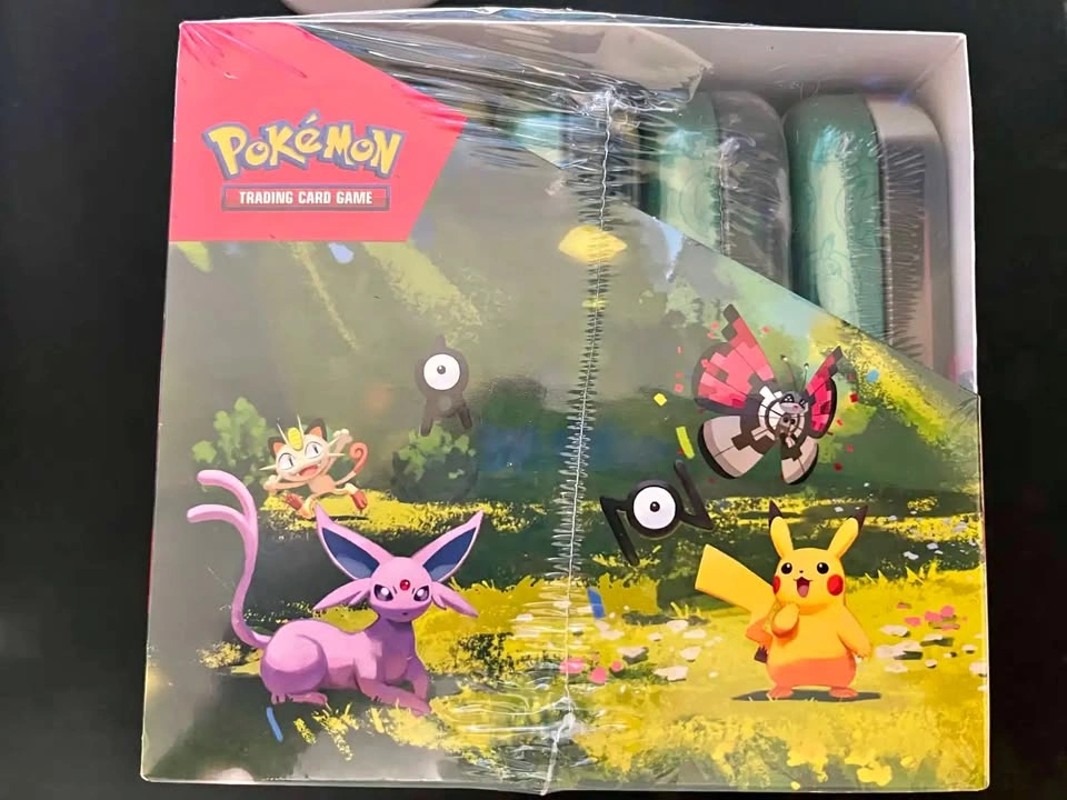 Pokemon 30th Celebration Anniversary Mini Tin Display