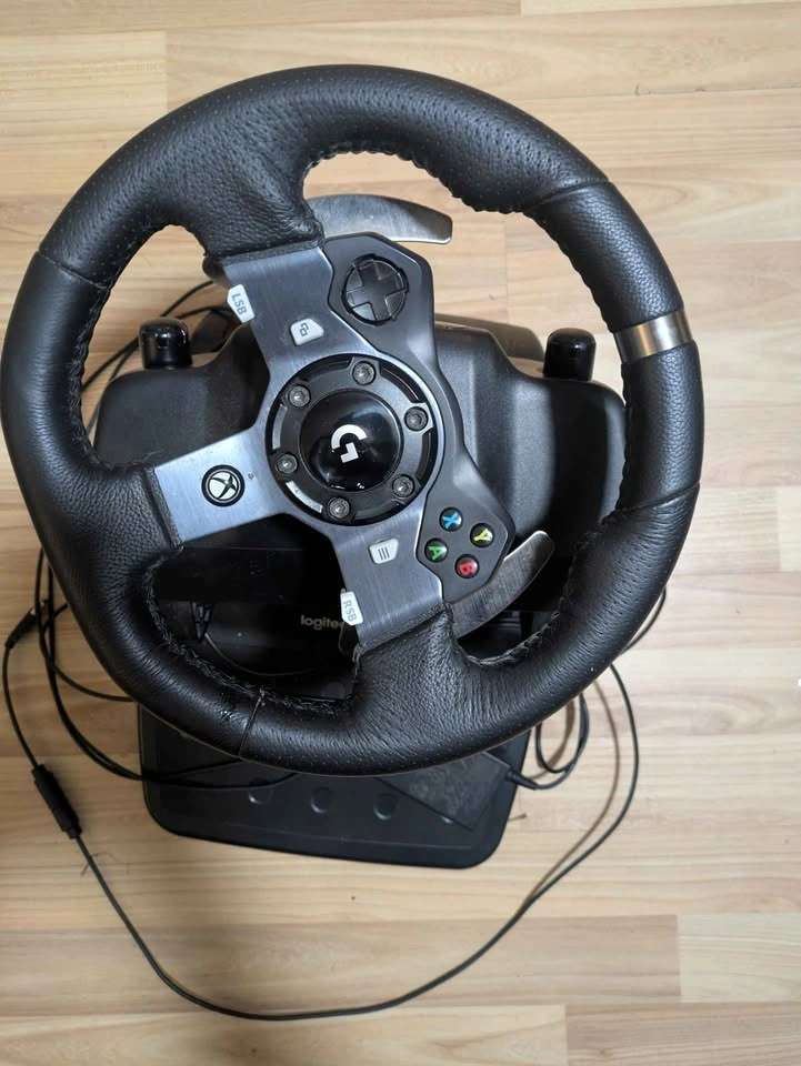 Logitech G920 Driving Force Racing Wheel and Pedals - photo 4
