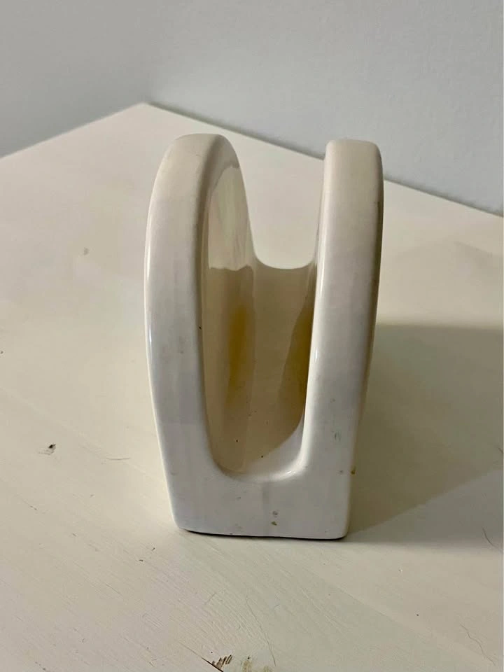 Vintage Ceramic Lighthouse Napkin Holder - Coastal Decor - photo 4