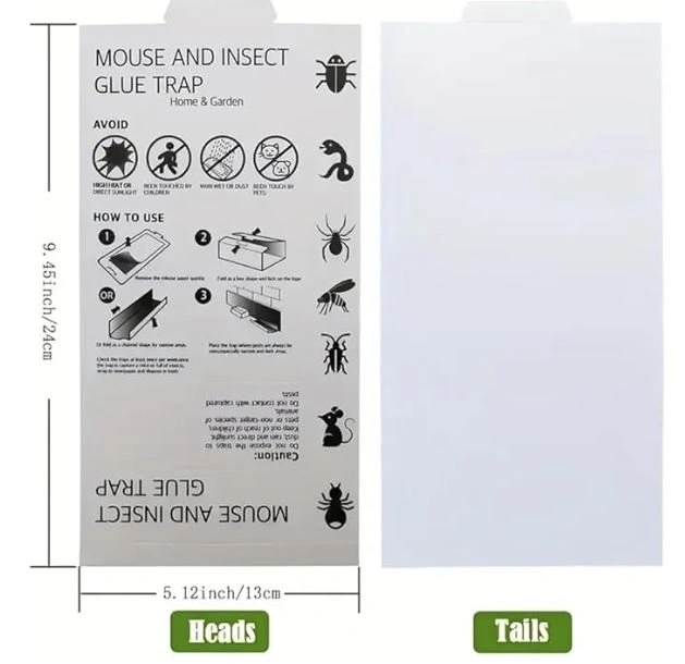 10 Pcs Indoor Pre-Scented Glue Trap for Mouse & Insects - photo 4