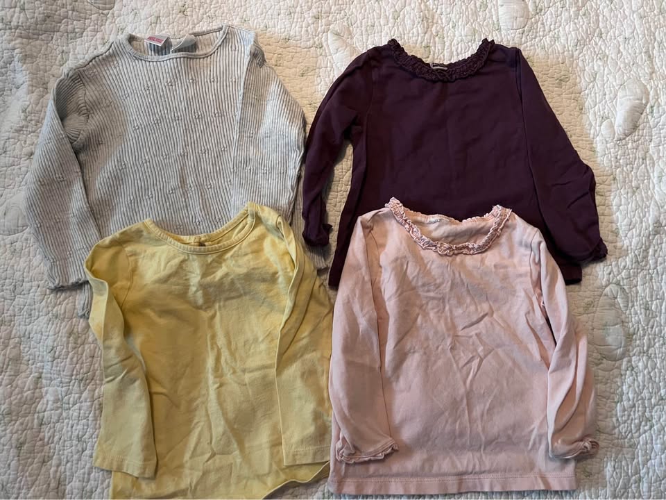 18 month girls shirt/dress bundle - photo 2