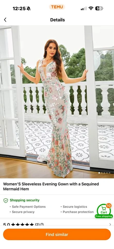 Sequin dress
