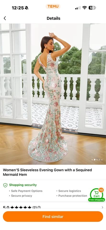 Sequin dress - photo 2