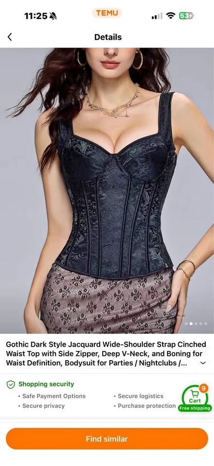 Corset top