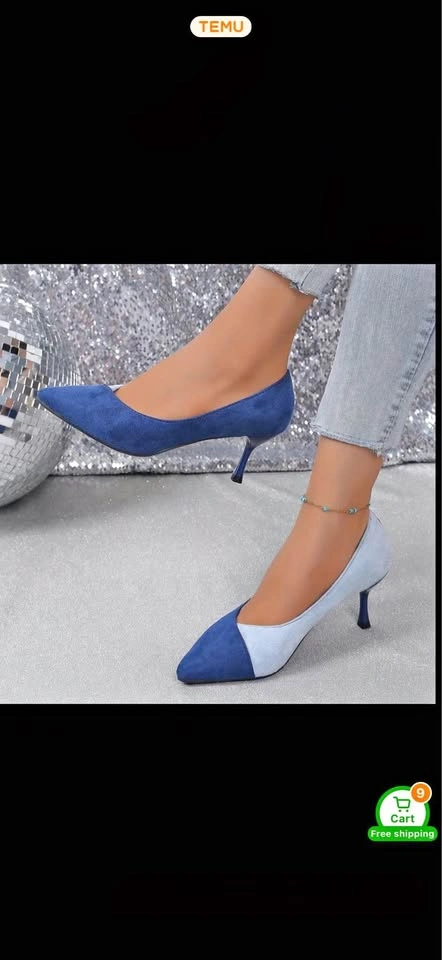 Blue heel
