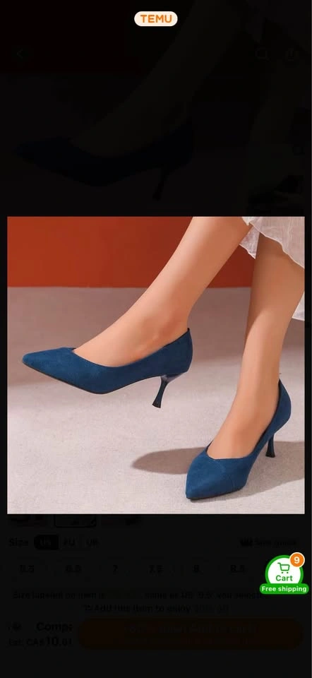 Blue heel - photo 2