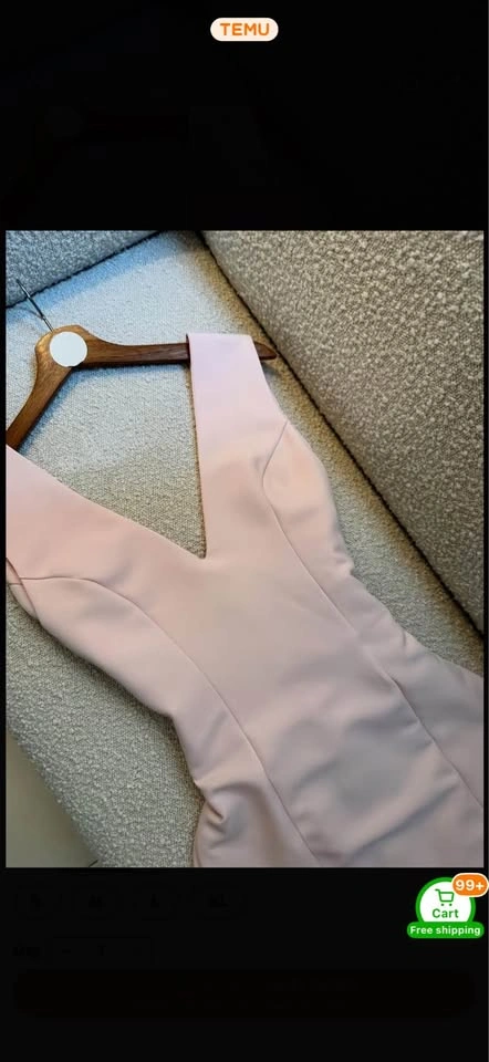 Pink short dress - photo 2
