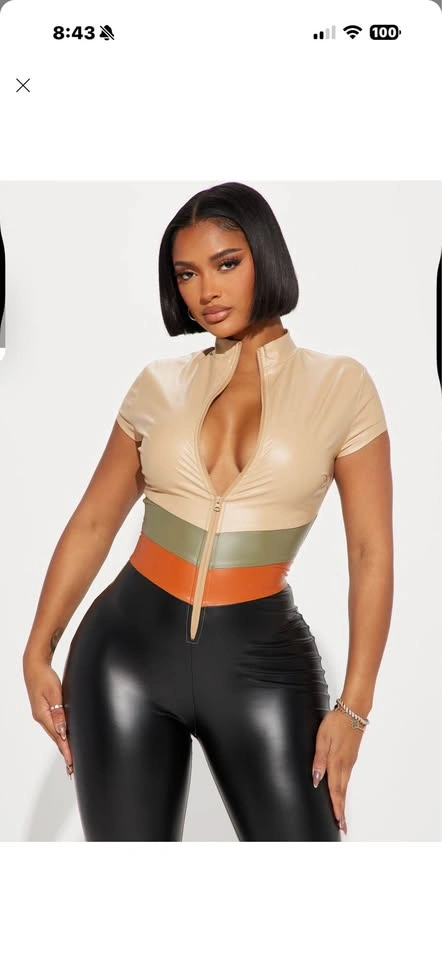 Fashionnova jumpsuit size 12 large - photo 3