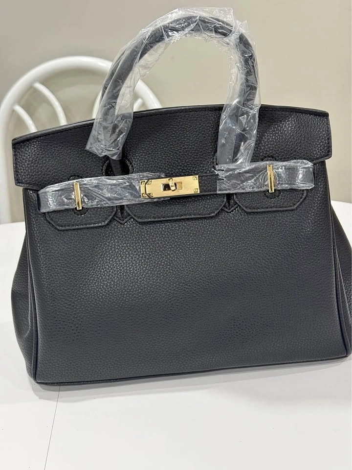 Black handbag