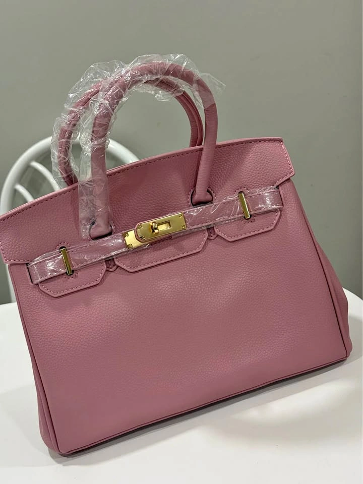 Pink handbag