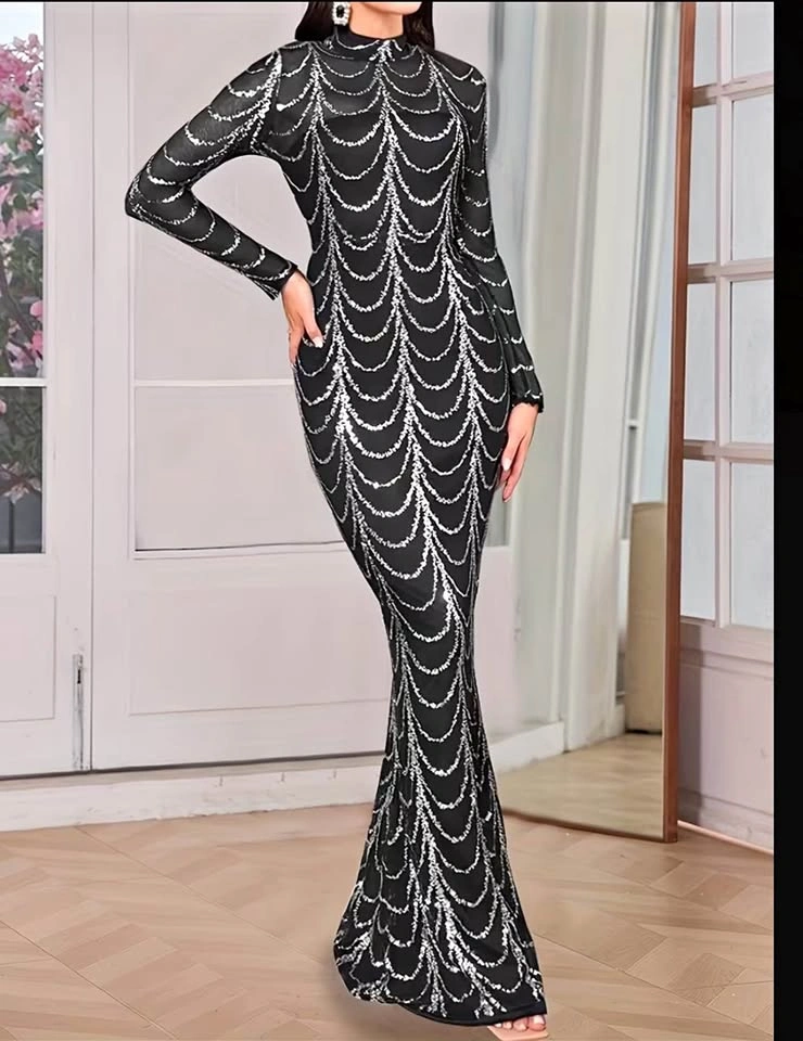 Mesh sequin dress size 12 large