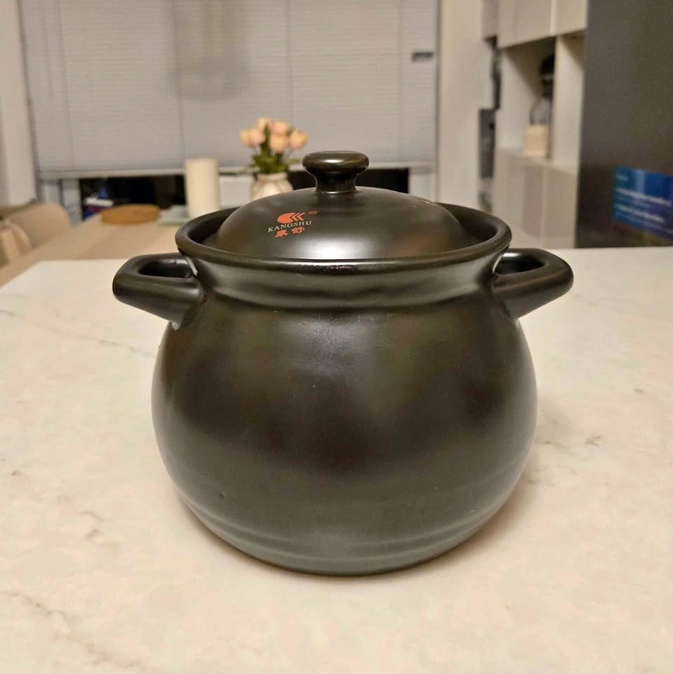 Ceramic Clay Soup Pot
