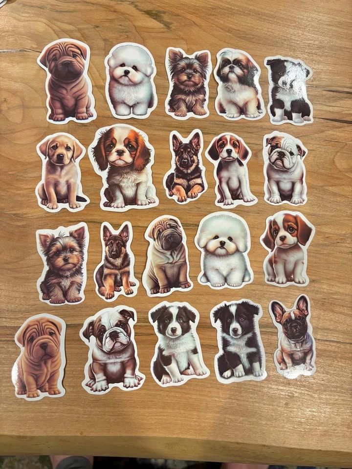 Dog Stickers 10 for $5