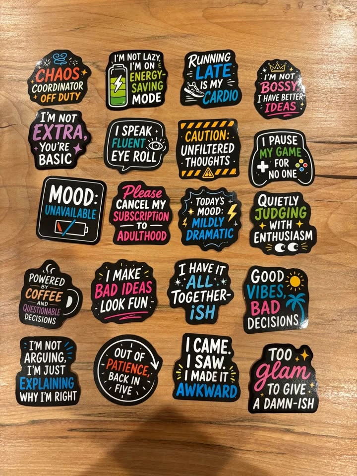 Blunt Statement Stickers 10 for $5 - photo 2