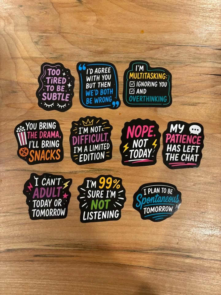 Blunt Statement Stickers 10 for $5 - photo 3