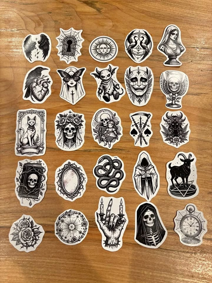 Spooky Stickers 10 for $5