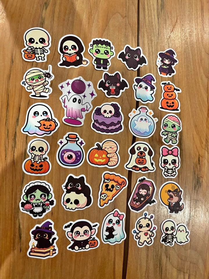 Cute Halloween Stickers