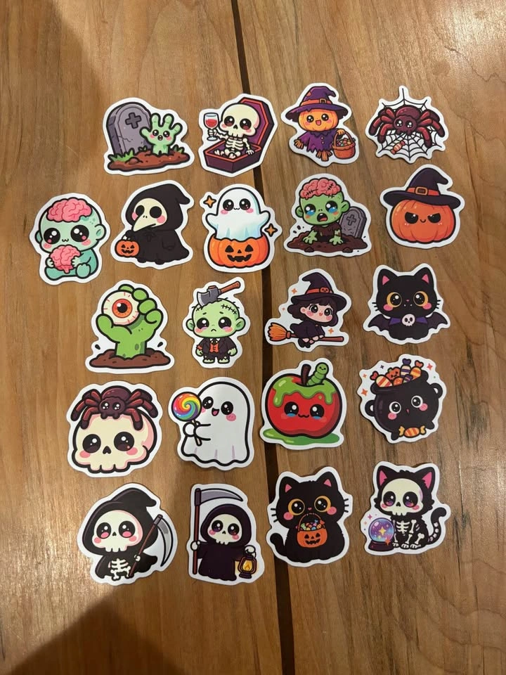 Cute Halloween Stickers - photo 2