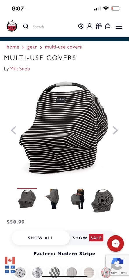 BNIB milk snob 5 in 1 nursing and car seat cover - photo 3