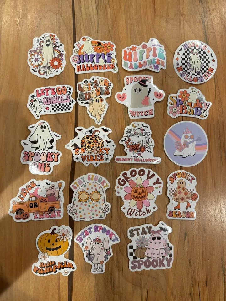 Cute Ghost Stickers - photo 2