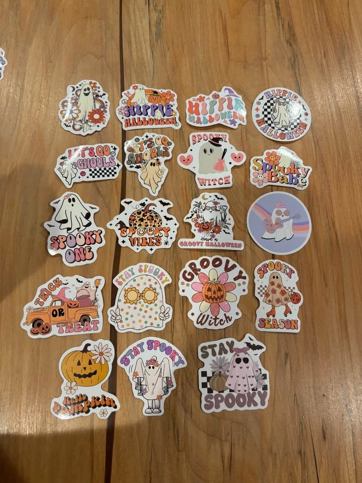 Cute Ghost Stickers - photo 3