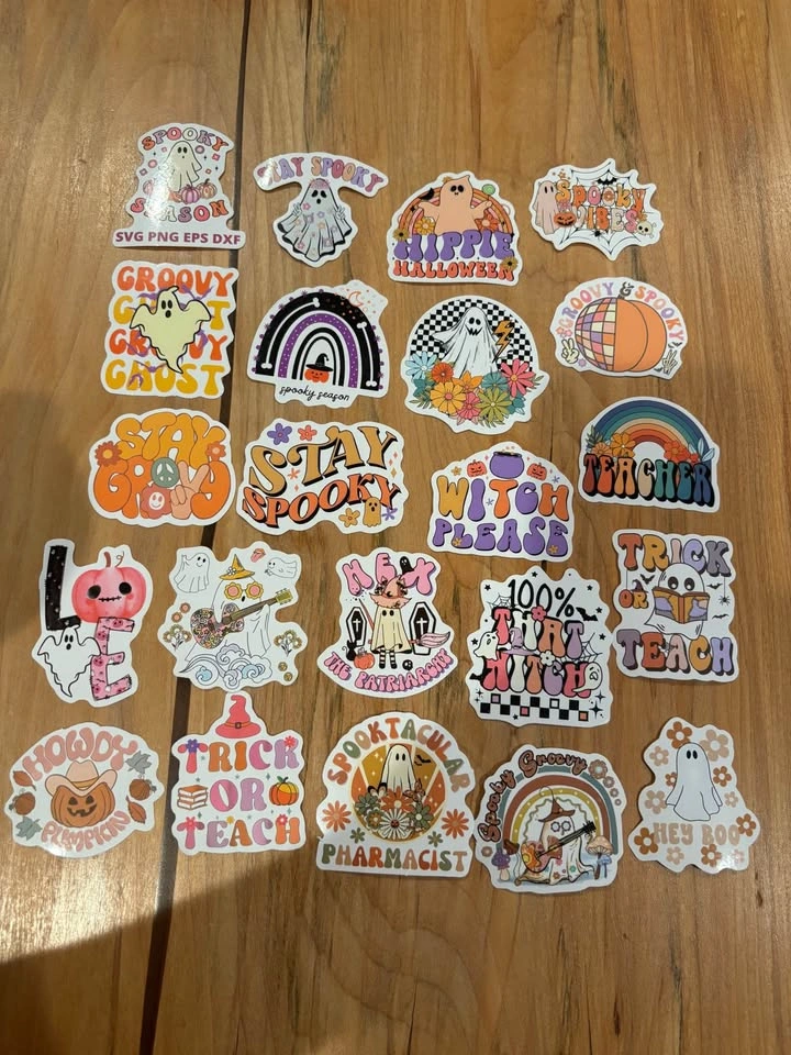 Cute Ghost Stickers - photo 4