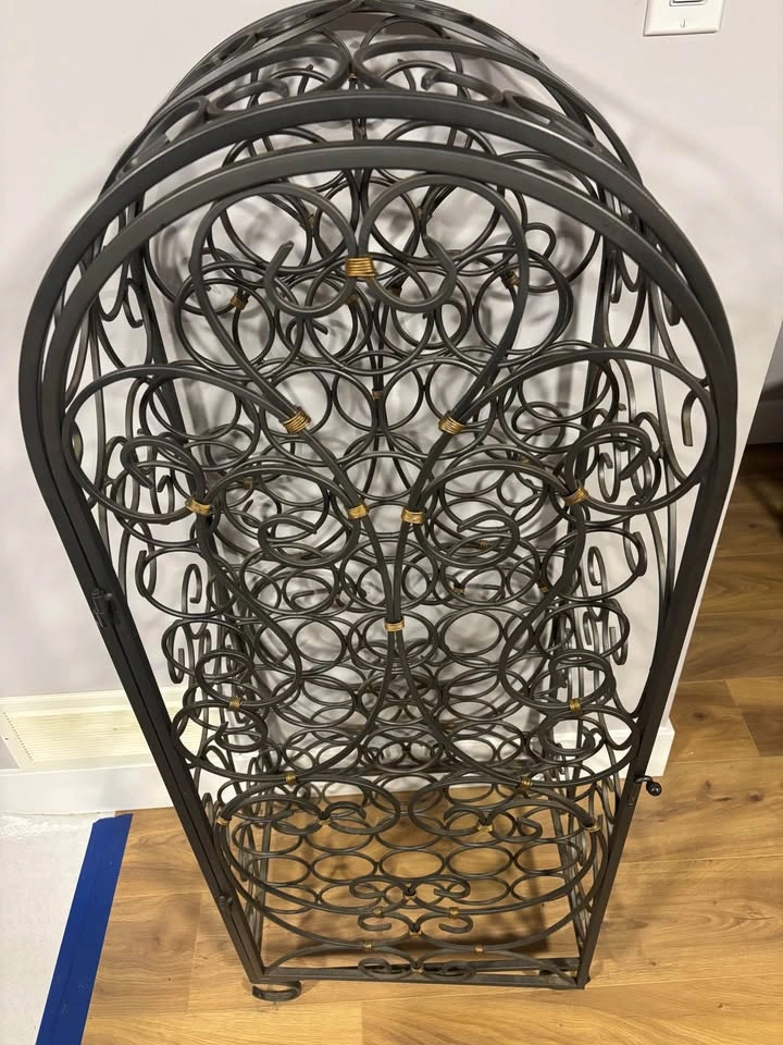 New! Iron 54 Bottle Wine rack - photo 3
