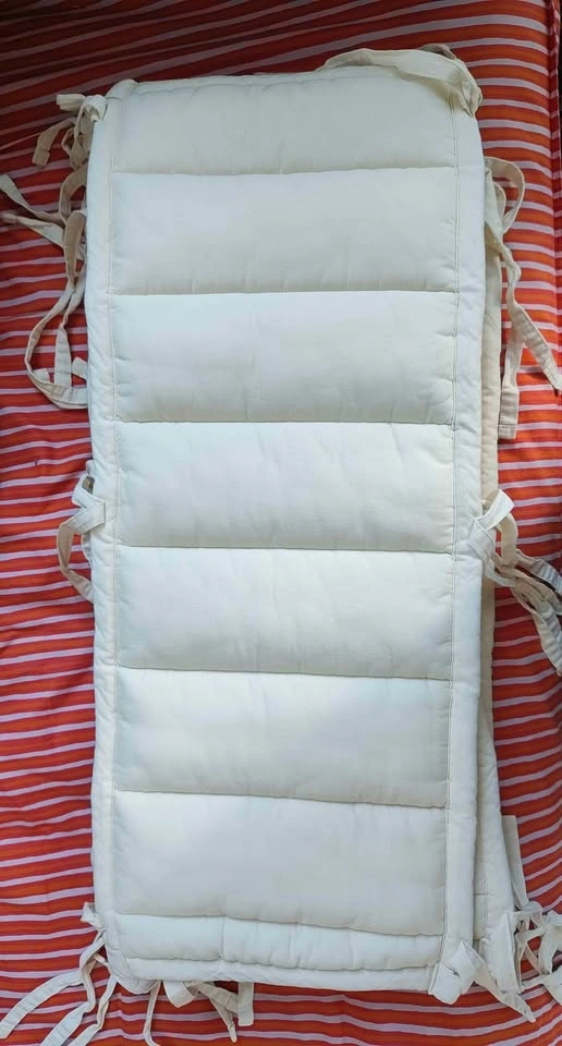 Crib bumper pad set - photo 2