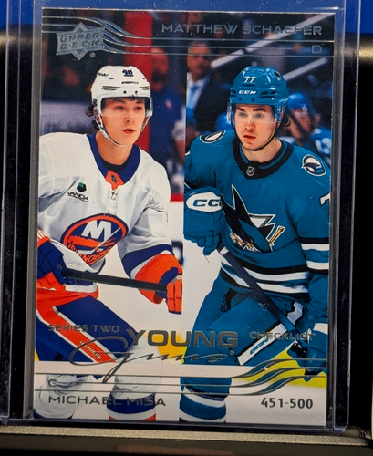 Matthew Schaefer Michael Misa 2025-26 Upper Deck Young Guns Chec