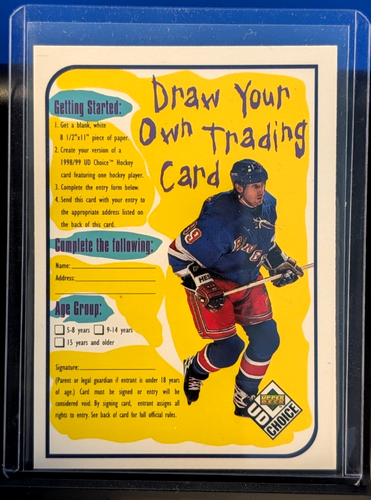Wayne Gretzky 1998-99 Upper Deck UD Choice #DW1 Card