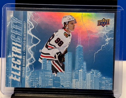 Connor Bedard 2024-25 Upper Deck Series 2 ElectriCITY #EC-7