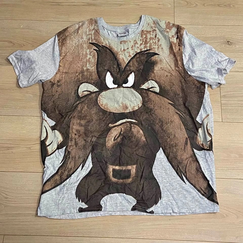 Looney Tunes overprint shirt