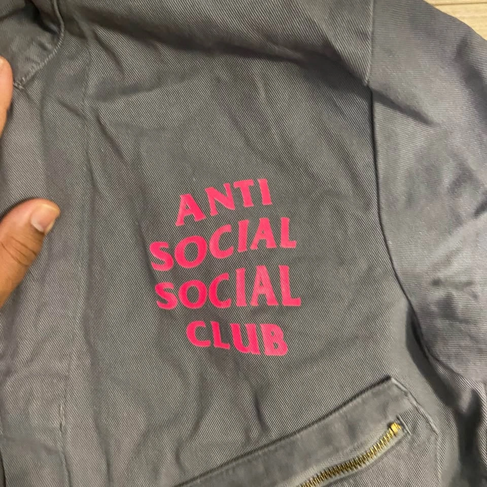 Anti social social club jump suit - photo 2